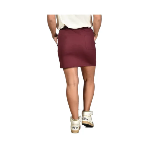 Star-Printed Mini Skirt