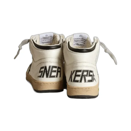 Star Patch High-Top Sneakers