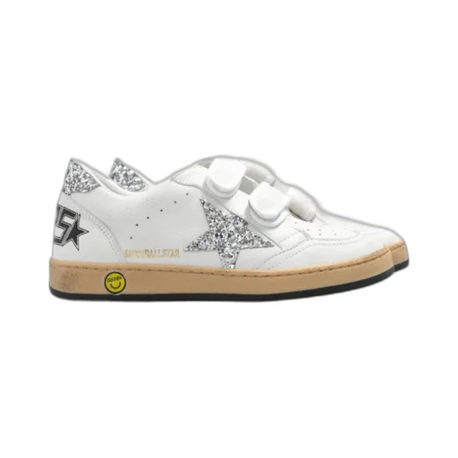 Kids Ball Star Glittered Sneakers