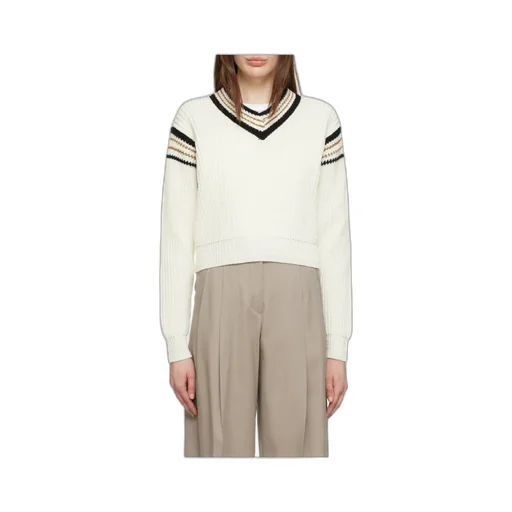 V-Neck Knitted Sweater