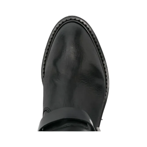 Buckle-Detailed Boots