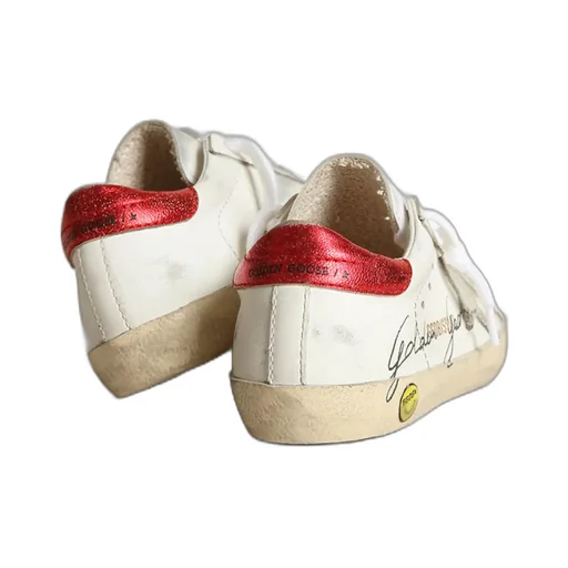 Distressed Lace-Up Sneakers
