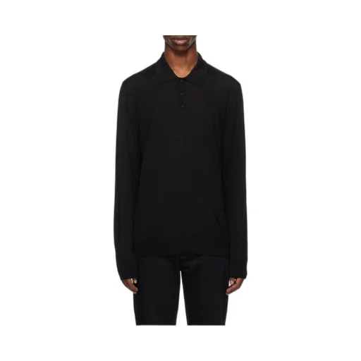 Logo Patch Polo Shirt