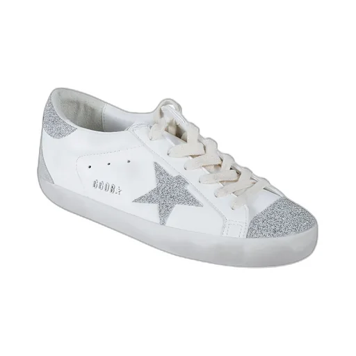 Star Patch Lace-Up Sneakers