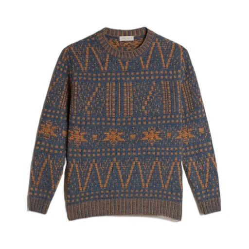 Patterned Knit Sweater