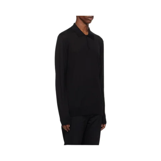Logo Patch Polo Shirt