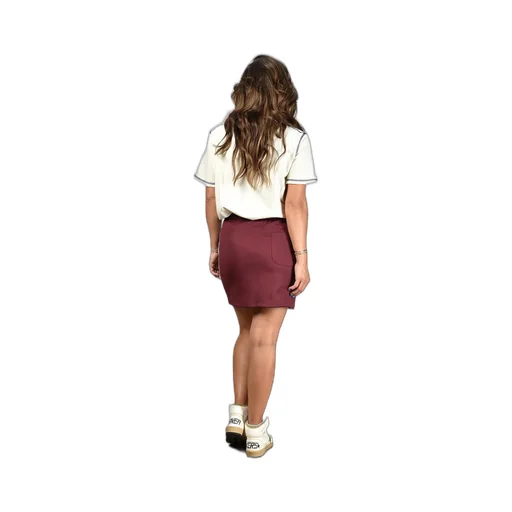 Star-Printed Mini Skirt