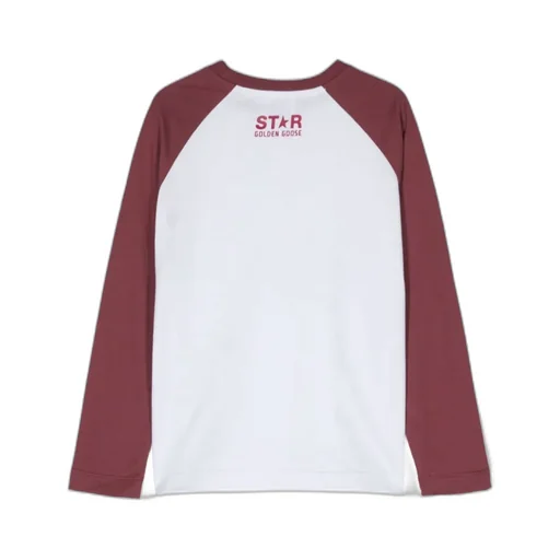 Star-Printed Raglan Crewneck T-Shirt