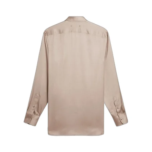 Batilda Boyfriend Long Sleeved Satin Shirt