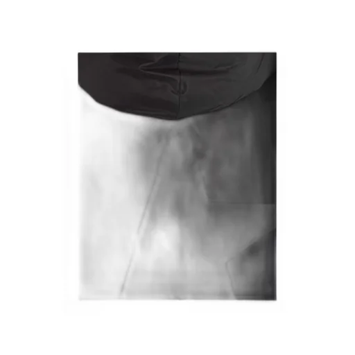 Black Star Collection Ankle-Length Hooded Padded Jacket