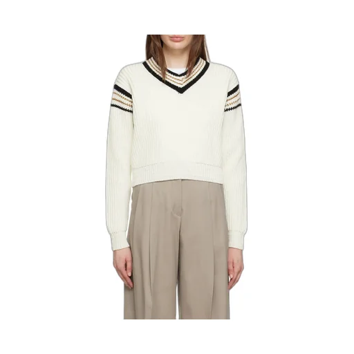 V-Neck Knitted Sweater