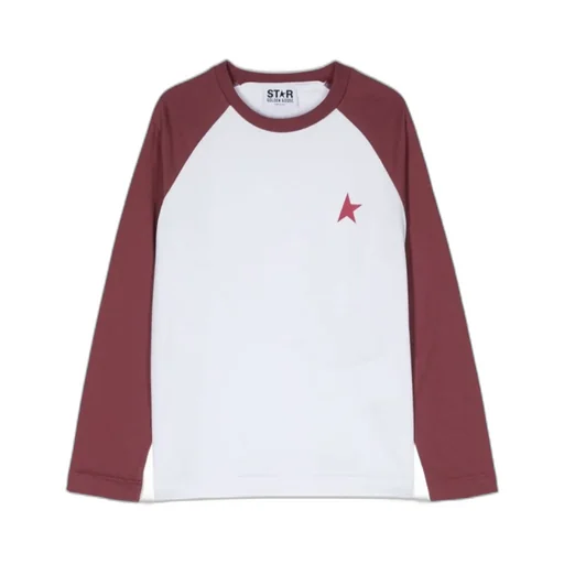 Star-Printed Raglan Crewneck T-Shirt