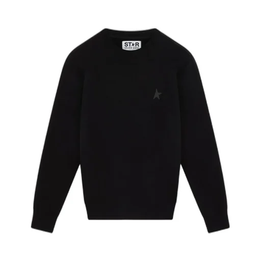 Star Printed Crewneck Sweatshirt