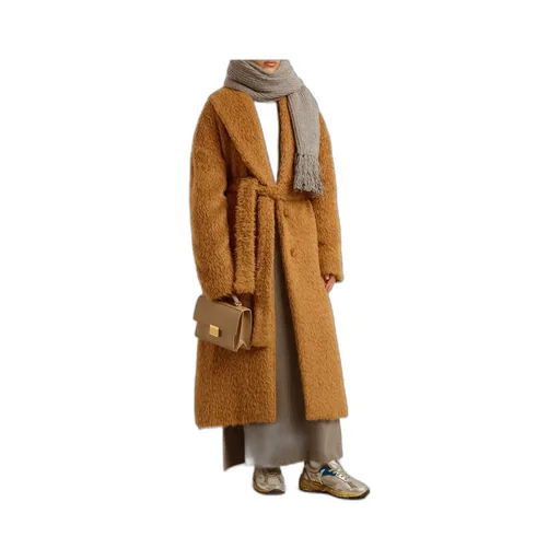 Belted Teddy Over Coat