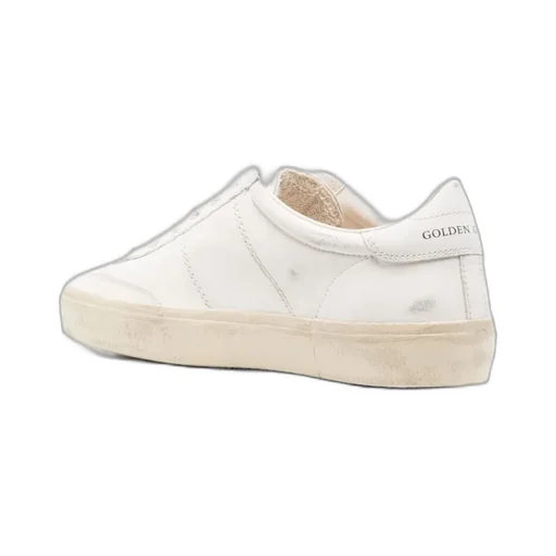 Distressed-Effect Low-Top Sneakers