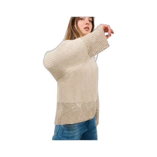 Knitted Embellished Jumper