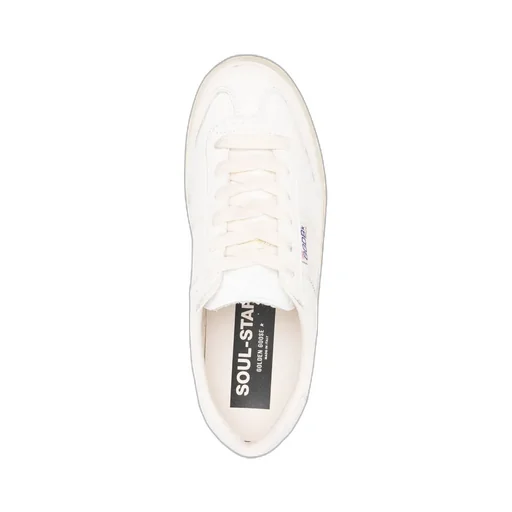 Distressed-Effect Low-Top Sneakers
