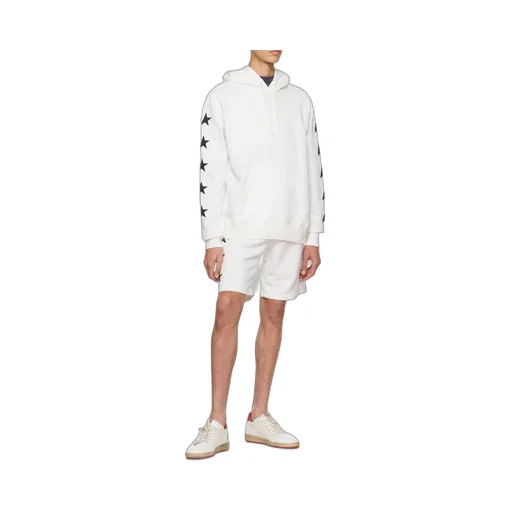 Logo Printed Drawstring Hoodie