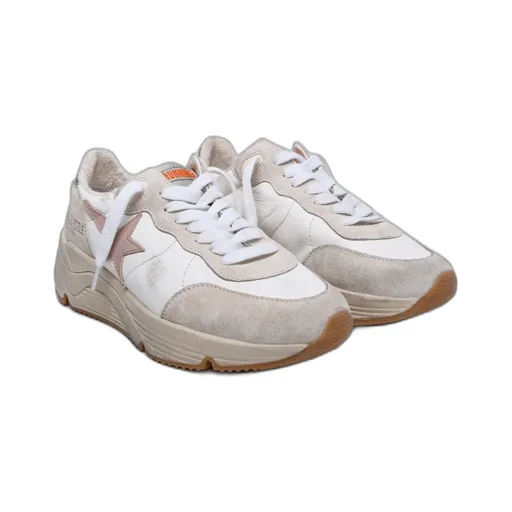 Running Sole Lace-Up Sneakers