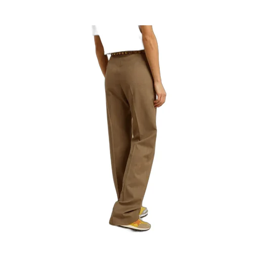 Straight-Leg Tailored Trousers