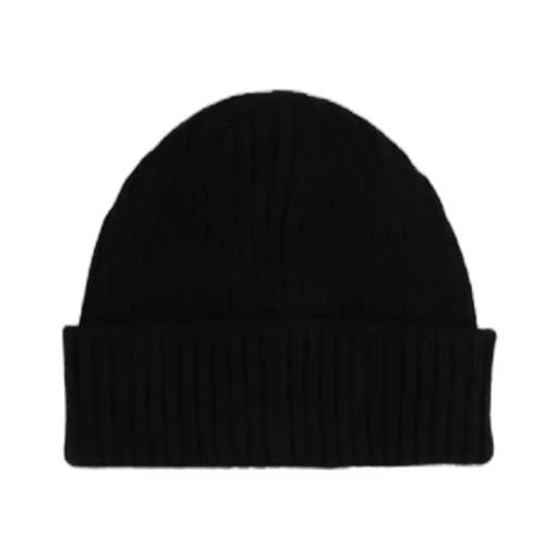 Star Patch Ribbed Beanie