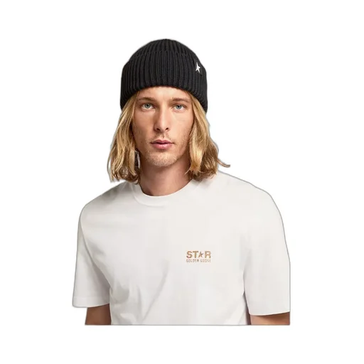 Star Patch Ribbed Beanie