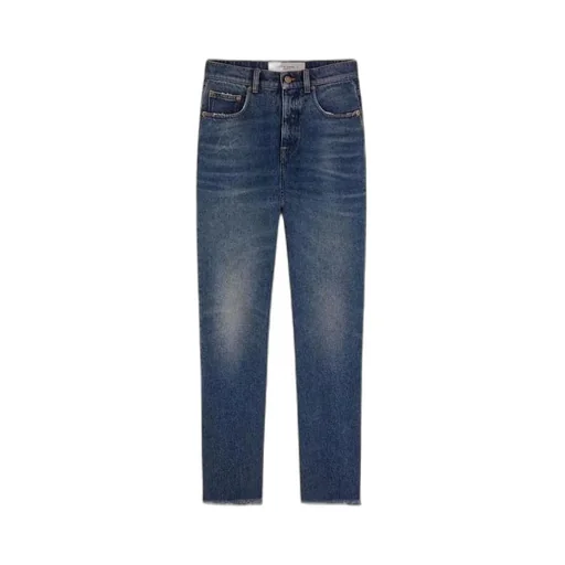 Logo Patch Flared Jeans