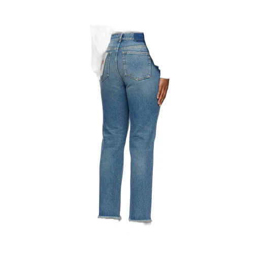 Logo Patch Flared Jeans