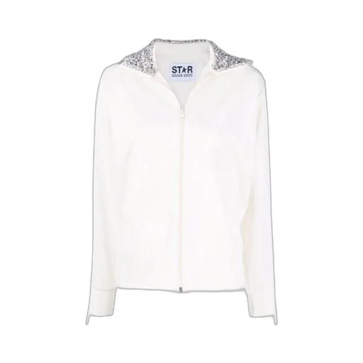 Collar Sequins Embellished Track Jacket