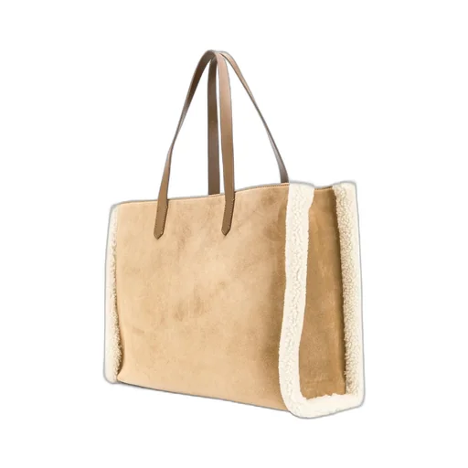 Logo Detailed Strapped Tote Bag
