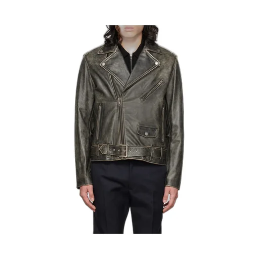 Zipped Biker Jacket