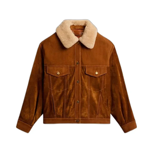 Buttoned Corduroy Jacket
