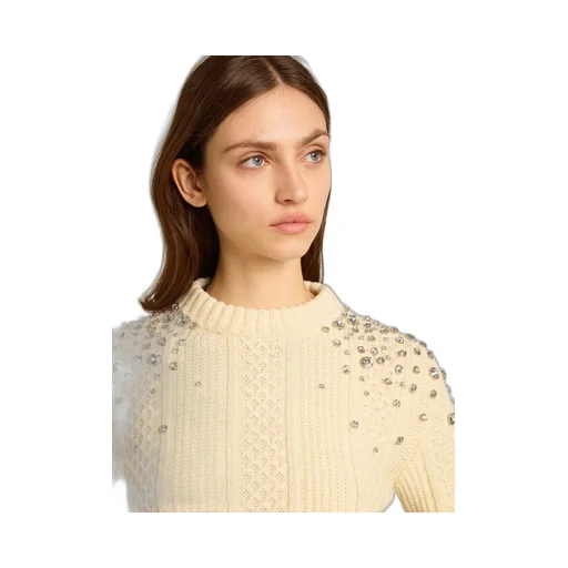 Embellished Knitted Jumper