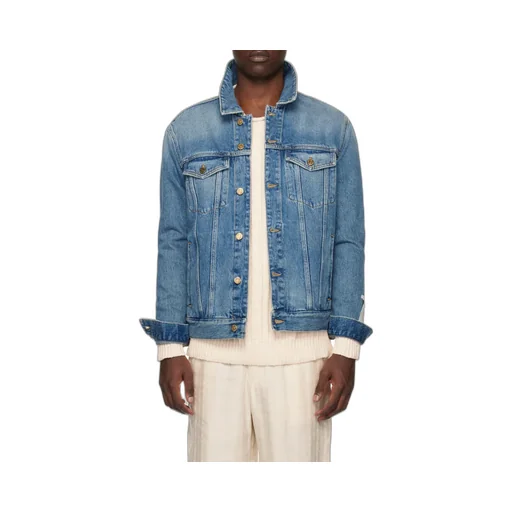 Buttoned Denim Jacket