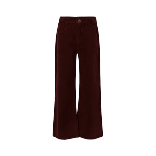 Logo Detailed Wide Leg Trousers