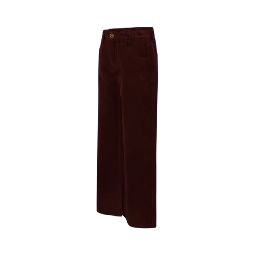 Logo Detailed Wide Leg Trousers