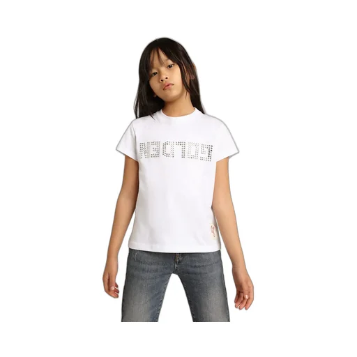 Embellished Logo Crewneck T-Shirt