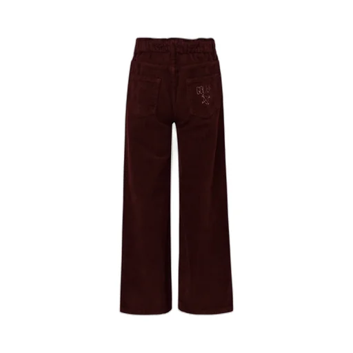 Logo Detailed Wide Leg Trousers