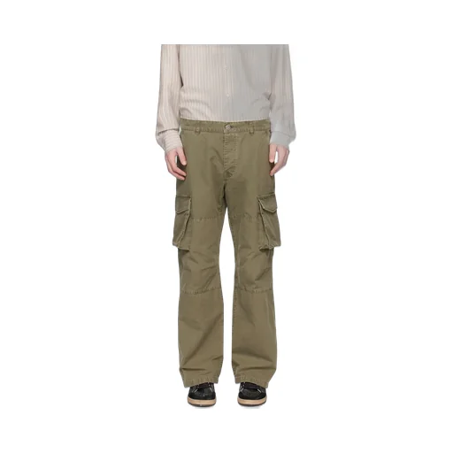 Wide-Leg Cargo Pants