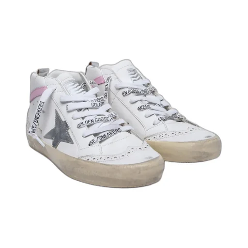 Mid-Star Lace-Up Sneakers