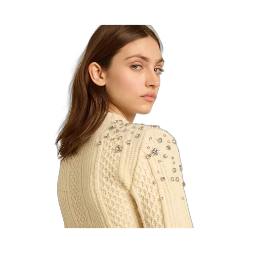 Embellished Knitted Jumper
