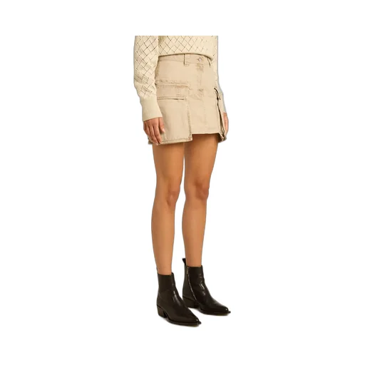 Pocket-Detailed Mini Skirt