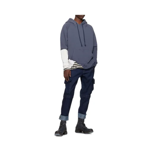 Tie Denim Trousers