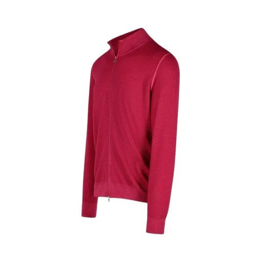 Zip-Up Ribbed Cardigan