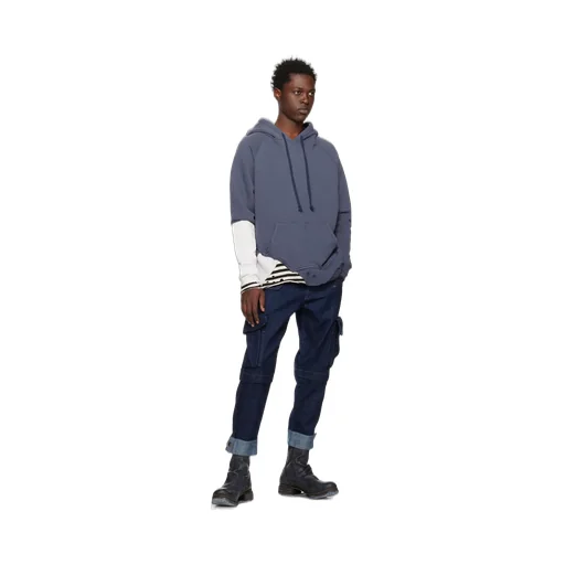Tie Denim Trousers