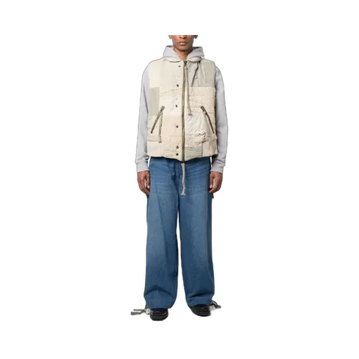 Drawstring Denim Trousers