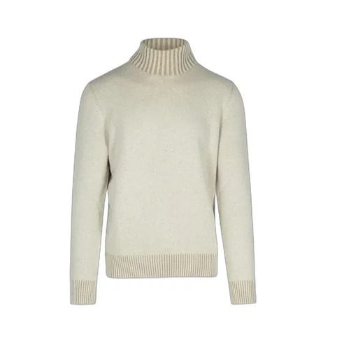 Ribbed-Knit Turtleneck Sweater