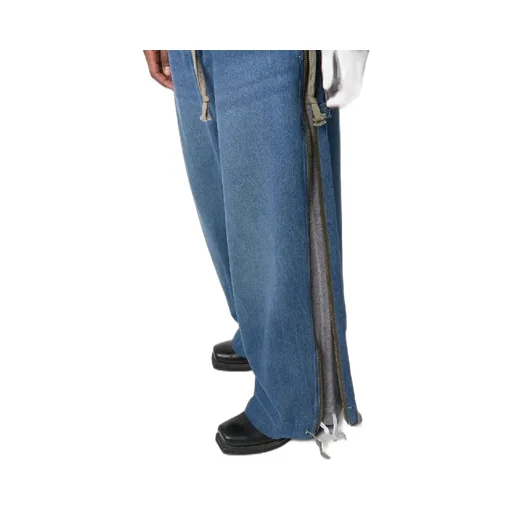 Drawstring Denim Trousers