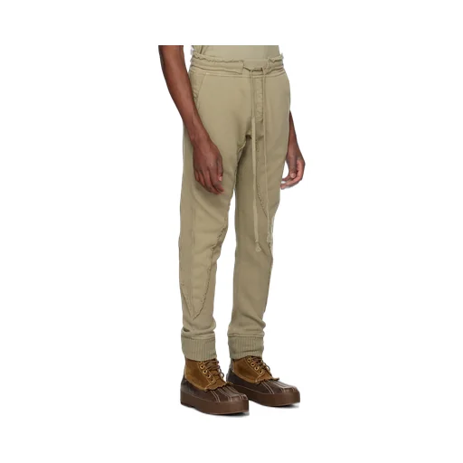 Drawcord Elastic Waist Sweatpants