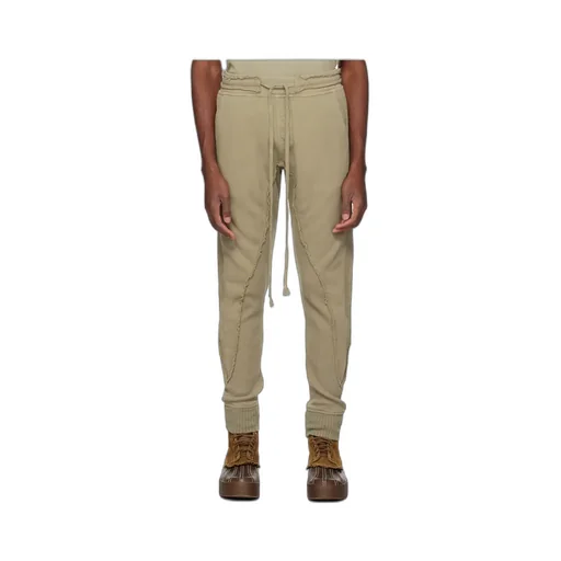 Drawcord Elastic Waist Sweatpants